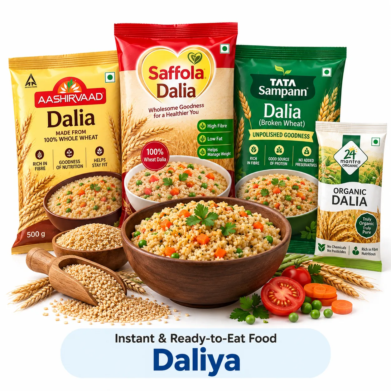 Swastik Daliya (Broken Wheat)
